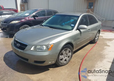 2008 Hyundai Sonata Gls from USA, damaged, VIN 5NPET46C58H380327